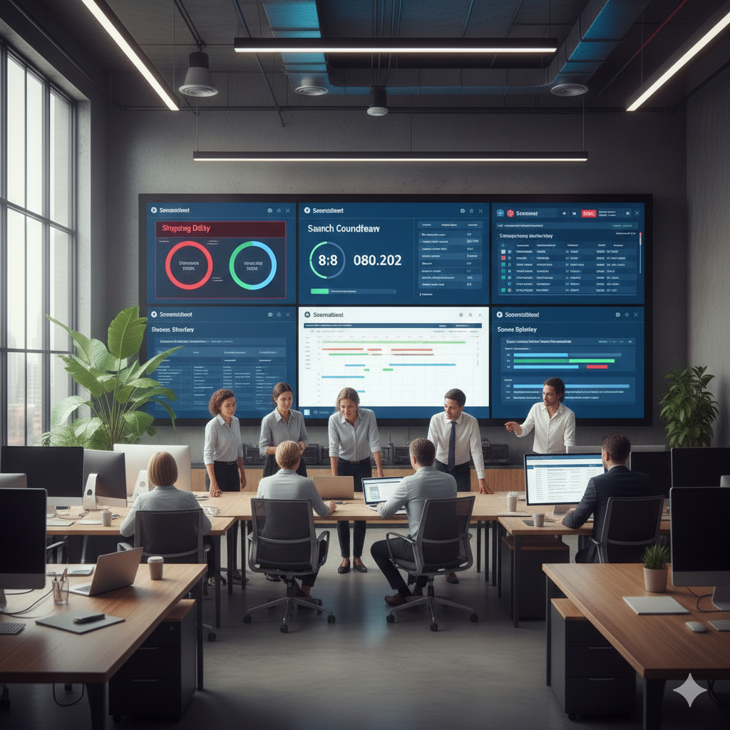 ScreenWay et Smartsheet - une équipe imbattable